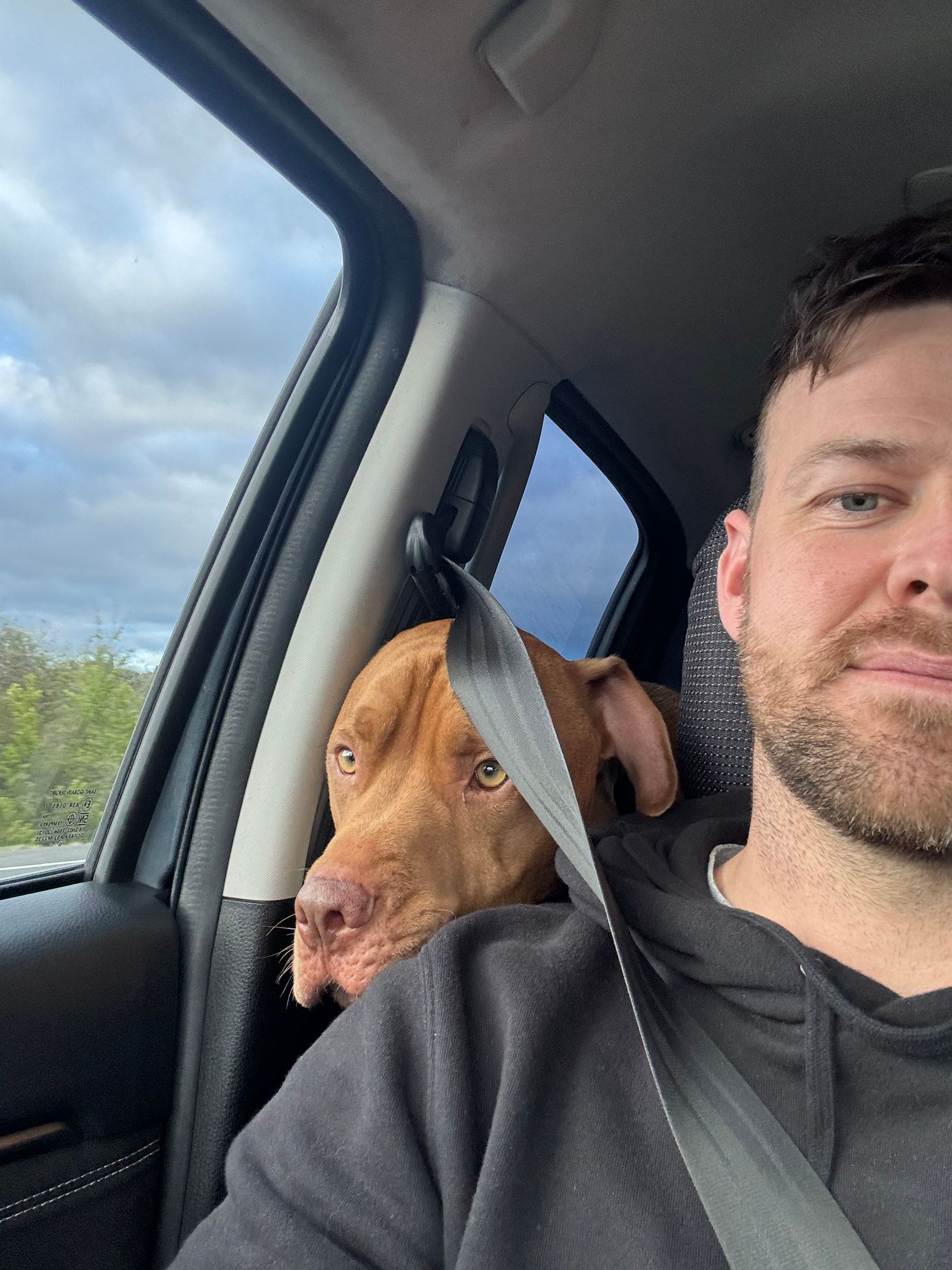 Craig And Hugo The Dog